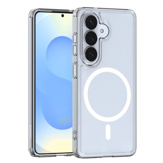 imoshion Hoesje - Geschikt voor Samsung Galaxy S26 Plus - Protective Backcover met Magnetische Ring - Transparant