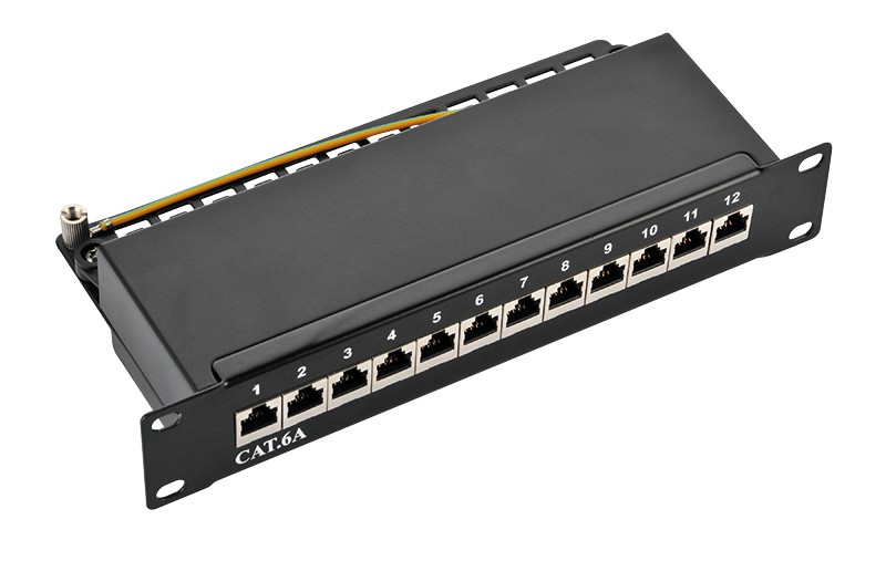 LogiLink NP0052B Patch Paneel - Zwart