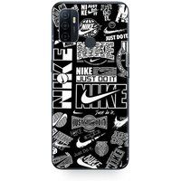Nike Etui Oppo A32 Nike air logo Download Nike Graffiti Zwart Wit Maniacase
