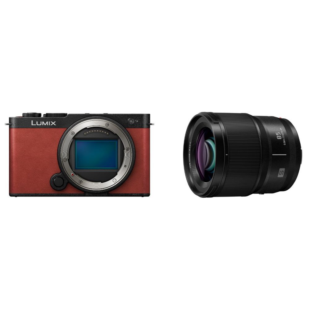 Panasonic Panasonic Lumix S9 Body Crimson Red + Lumix S 85mm F/1.8