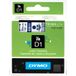 DYMO D1® - Étiquettes standard - Bleu sur transparent - 12mm x 7m - S0720510