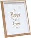 Deknudt Frames Deknudt Fotokader in houtkleur met wit biesje en passe-partout 18x24 S46WG4