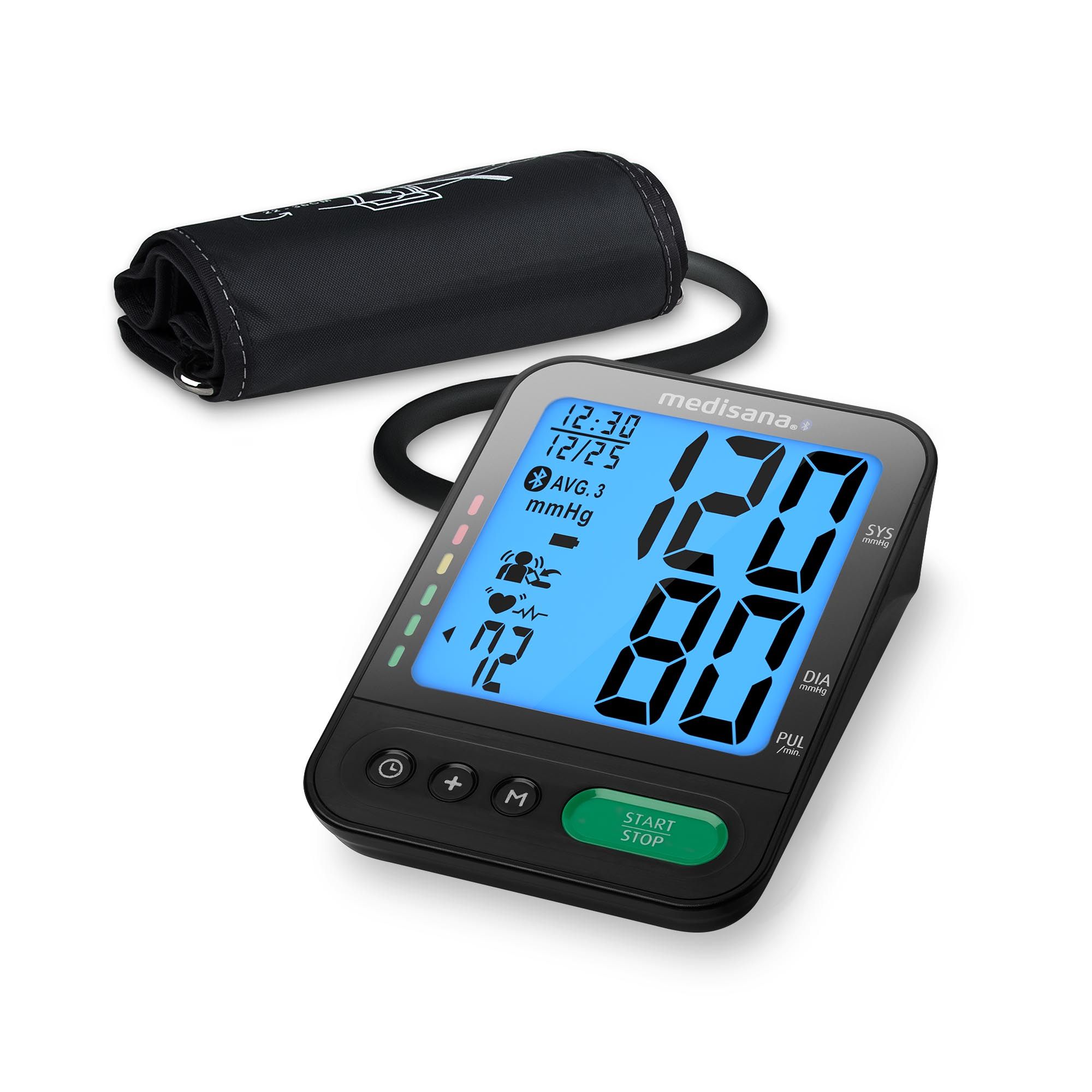 Medisana BU 580 Bovenarm Bloeddrukmeter - Zwart - 2 Gebruikers - Bluetooth