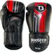 Booster Pro Range BGL V9 Bokshandschoenen – Handgemaakt in Thailand – Premium Echt Leer – Zwart/Rood - 14 oz