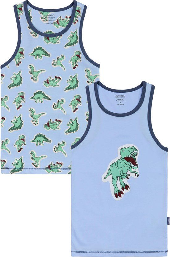Claesen's Jongens Hemd 2-Pack Dino