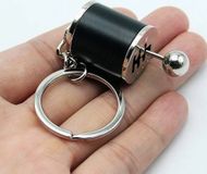 CHPN - Versnellingsbak Sleutelhanger - Schakelbak sleutelhanger - Gearbox keychain - Grappige sleutelhanger - Autoliefhebber