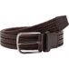 Lloyd Ceinture tressée marron foncé