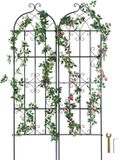 VEVOR Set van 2 Trellis Klimhulp Planten Trellis 51x180cm