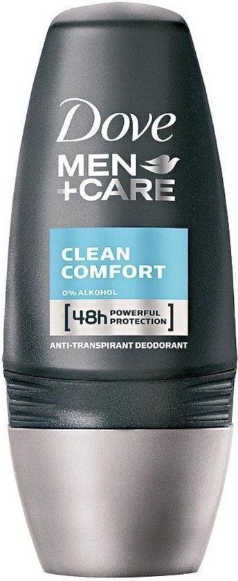 Dove Men +Care Clean Comfort Roll-On Deodorant - 50ml