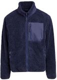 Build your Brand Bonded Sherpa Jacket BY406 - Navy - XXL