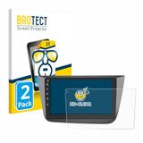 BROTECT - Screenprotector voor Topway Android CarPlay (9") - Folie Beschermfolie transparant 2 Stuks