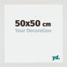 yd. Cadre photo 50x50 cm - Blanc mat - MDF