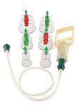 Scala Selection Pumps Cupping vacuüm cups, 280 g, 35501TRANSPA, transparant, meerdelig
