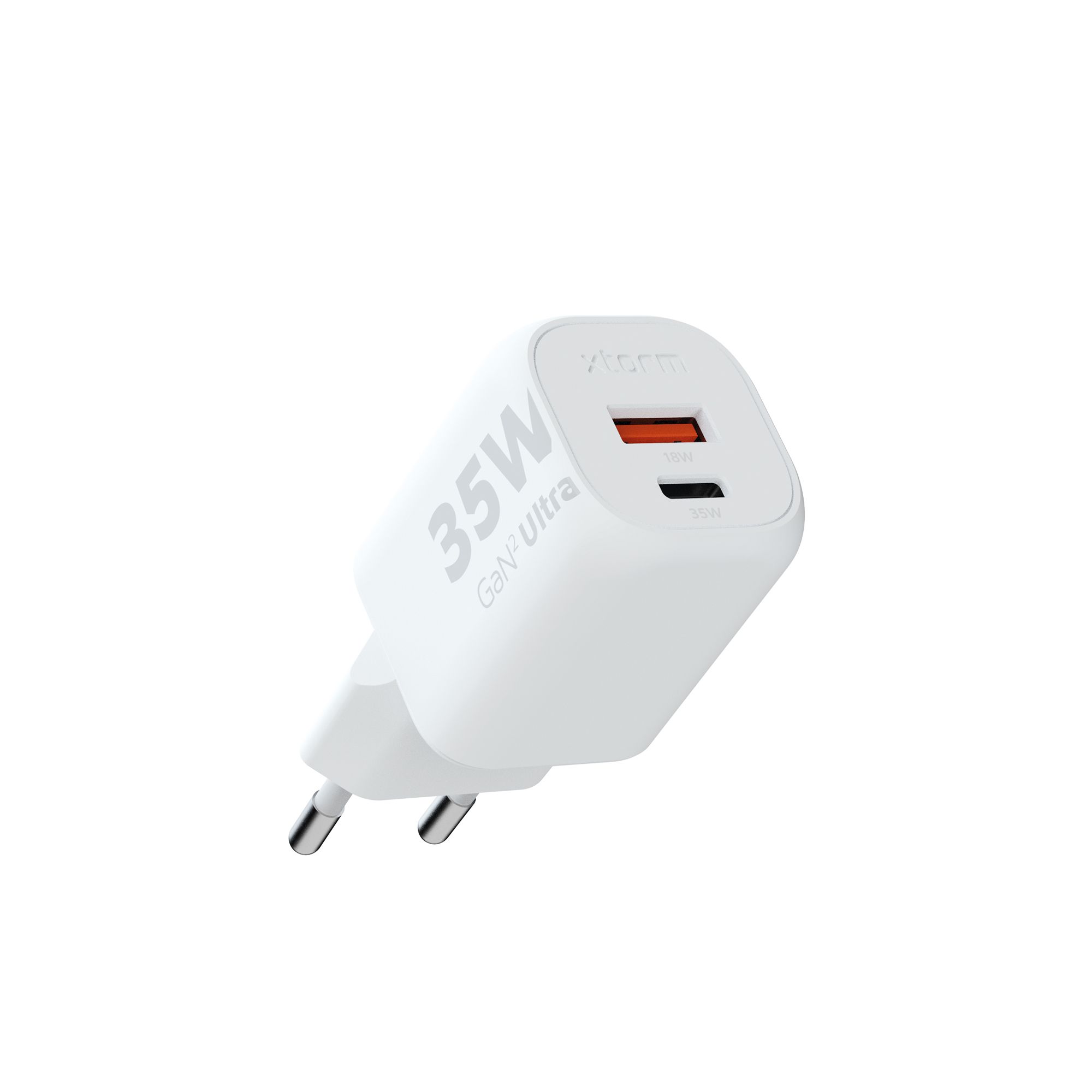 Xtorm 35W GaN² Ultra Adapter - White