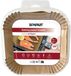 Scanpart Airfryerpapier 20x20 cm 100 pièces Brun