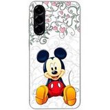 Maniacase Etui Voor Samsung Galaxy A26 Mickey Mouse Disneyland Cartoon