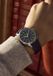 Timex Waterbury Ace Quartz Analoog Horloge Zwart En Zilverkleurig Kast Gemaakt Van 100% Roestvrij Staal En Een Armband Van 100% Leer 41 TW2Y70400AJ