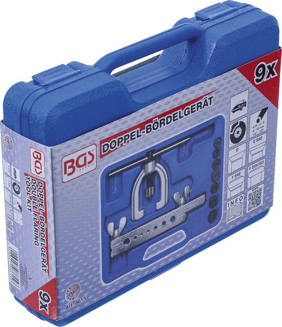 KRAFTMANN BGS Remleiding fels set 9 delig