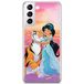 ERT GROUP mobiel telefoonhoesje voor Samsung S21 origineel en officieel erkend Disney patroon Jasmine and Aladdin 001 optimaal aangepast aan de vorm van de mobiele telefoon, gedeeltelijk bedrukt