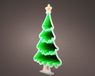 Lumineo LED Sapin de Noël Infinity - 60 cm - Lumière blanc froid