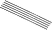 Wan GmbH Bâton de graphite - Bâton de carbone - Coulée de métal - Haute pureté - 200 x 3 mm - Noir