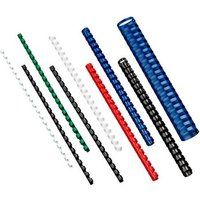 GBC Ibico 10 mm 21 ringen 65 vellen wit 100 stuks plastic inbindkam