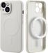 iMoshion Color Backcover iPhone 15 - Beige - Siliconen Hoesje met MagSafe
