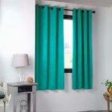 HomeMaison Verduisteringsgordijn 135x180 cm Celadon Polyester