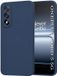 Techsuit Hoesje geschikt voor OnePlus Nord 5 - Soft Flex Silicone Back Cover - Navy Blue
