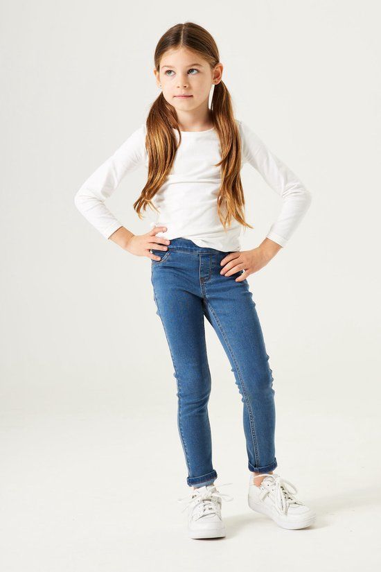 GARCIA Jessy Jegging Meisjes Skinny Fit Jeans Blauw - Maat 98