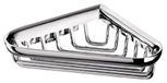 Emco SYSTEM 2 Zeepmand, doucheplank om te boren, doucheplank chroom, douchemand, wandmontage - 354500100