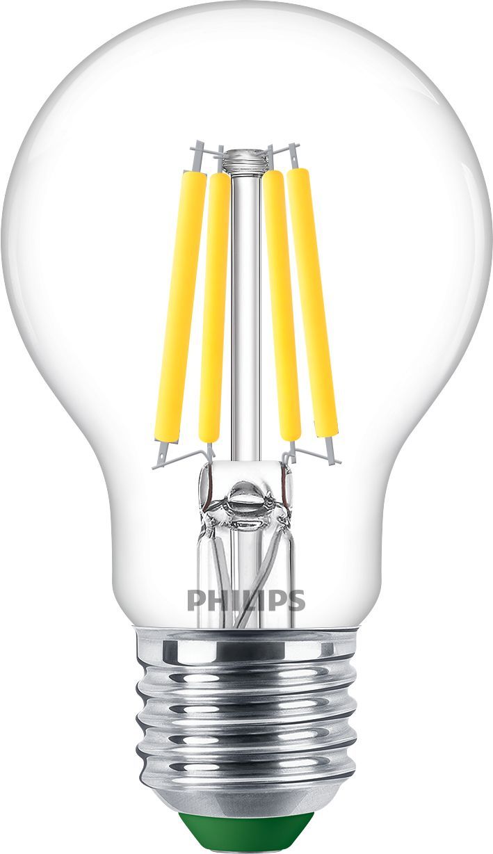 Philips Ultra Efficient LED Lamp - E27 - 4000K - 2.3W (40W) - Clear