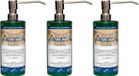 Claudius Cosmetics B.V. Hamam Body & Hair Hamam 500 ml met luxe RVS zilverkleurige pomp - set van 3 stuks