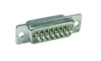 Harting 09 67 015 5615 D-Sub 15-pin M Grijs, Metallic Kabel Connector