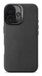 Decoded Housse en cuir pour iPhone 16 - Fabriqué en cuir ECCO premium - Compatible MagSafe - Noir