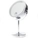 TUKA-i-AKUT TKD3145-7x Verlichte make-upspiegel met ledverlichting, 7 x vergroting, 7 inch make-upspiegel, badkamerspiegel voor make-up scheren, dubbelzijdig scheerniveau, werkt op batterijen