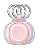 Fresh 'n Rebel Smart Finder 2 - 3 Pack - Bluetooth Tracker - Smart Tag voor Apple Find My & Android - Sleutelvinder - 12 maanden batterij - IPX7 Waterproof - Ice Grey, Pastel Pink, Dreamy Lilac
