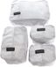 Kapten & Son Packing Cubes Set All Black Grijs