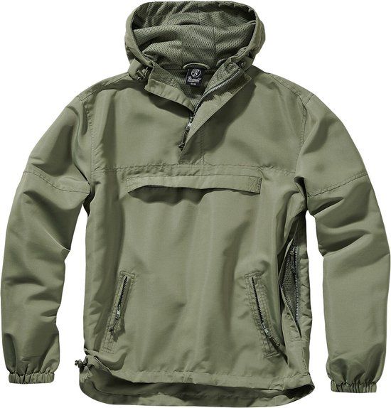 Brandit Light Heren Windbreaker - olijf - 3XL