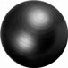 Gorilla Sports Fitness bal zwart 65 cm