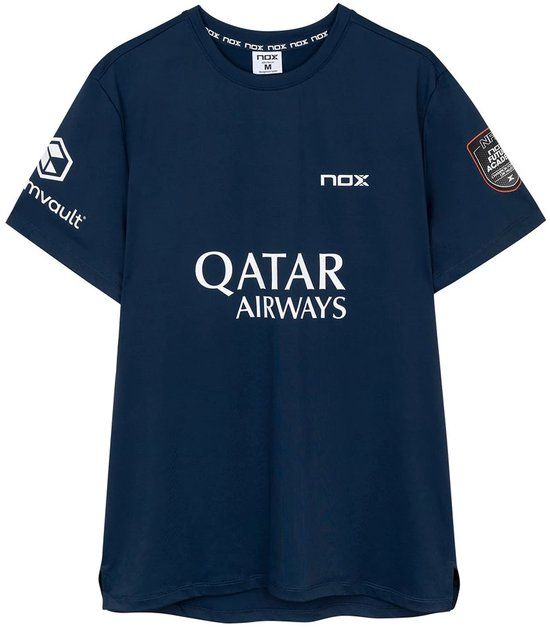 Nox AT10 Sponsors 25 T-shirt Marineblauw