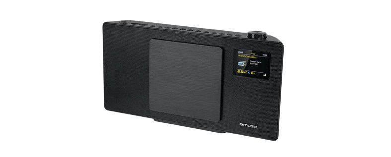Muse M-65DBT - Draagbare DAB+ Radio met CD, Bluetooth, USB en Zwart
