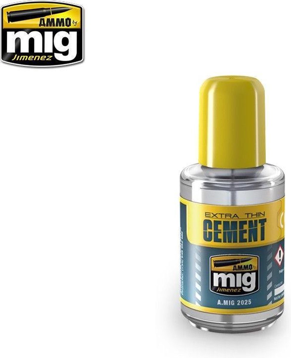 mig AmmO OF MIG: extra fijne lijm voor kunststof polyester - 30 ml