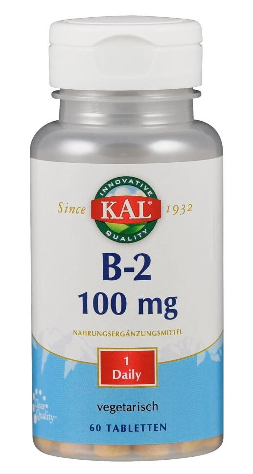 Kal Kal Vitamine B2 100mg Tabletten