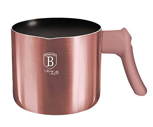 Berlinger Haus I-Rose Edition melk pan, 1,2 L, I-Rose Edition BH/6039 pink roestvrij staal 18/8