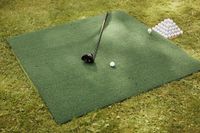 SimSpace Bol Driving-Range Golfmat 150cm x 150cm Groen