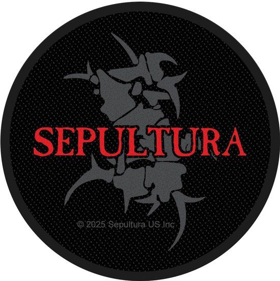 Sepultura Logo & Tribals Unisex Patch - meerkleurig - Standard
