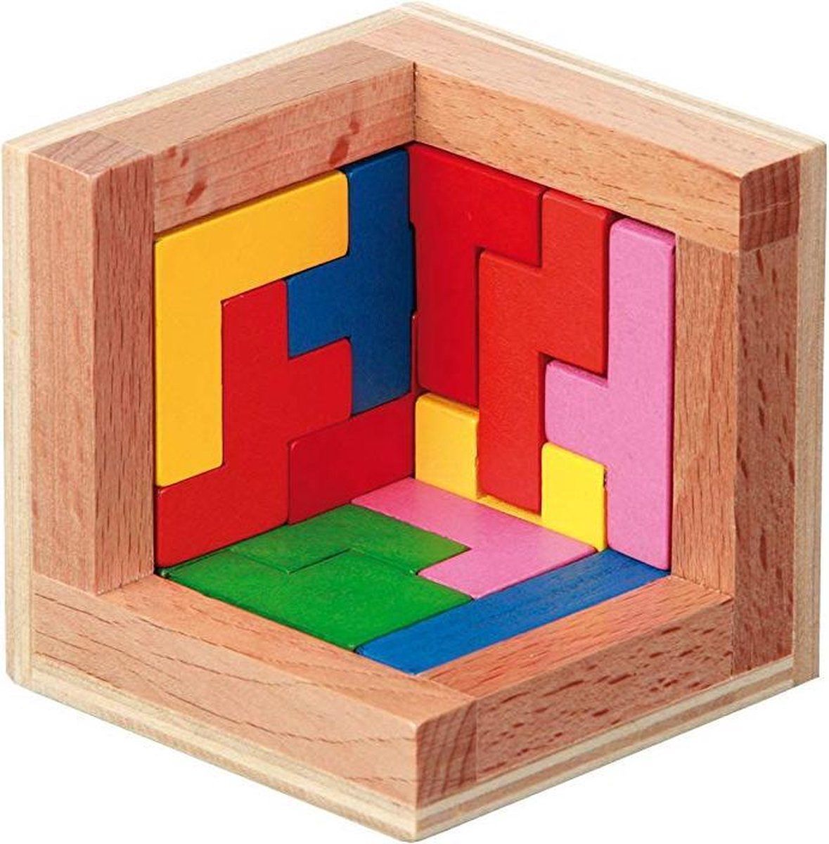 Philos Pentominos Puzzel - Hout - 4014156035584