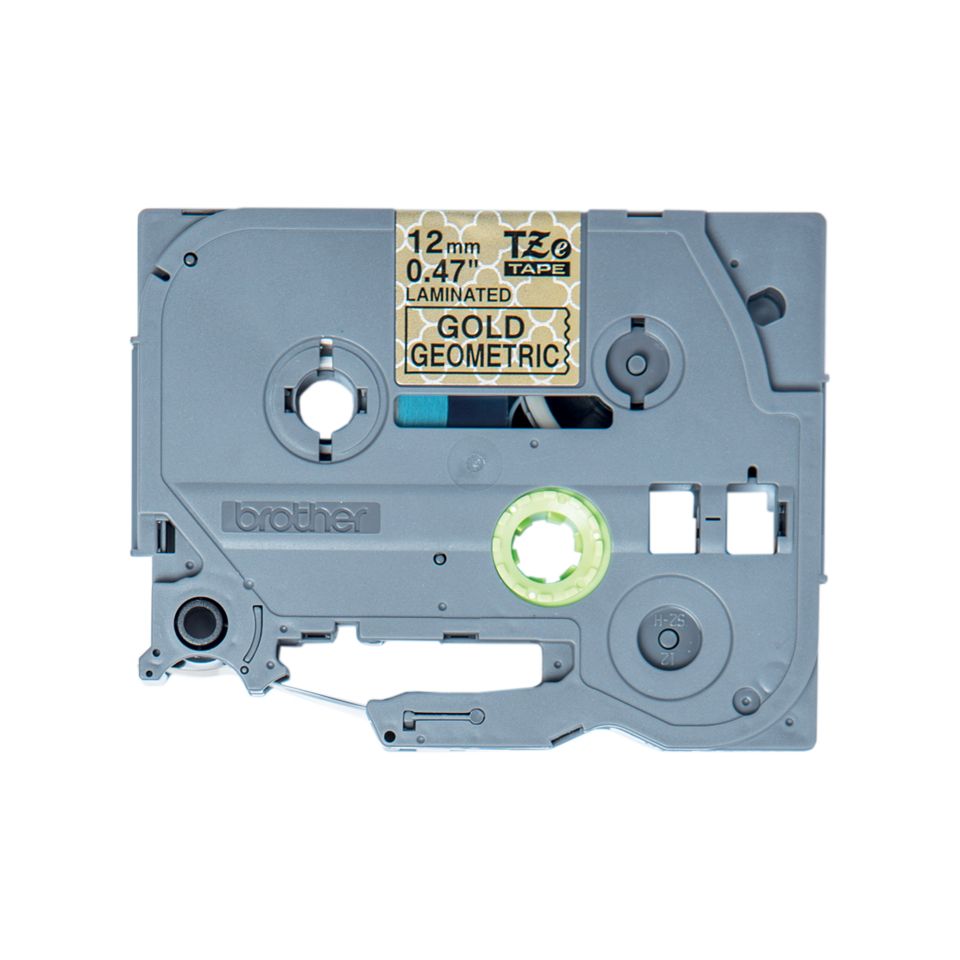 Brother TZe-MPGG31 Label Tape - Black on Gold - 12mm x 4m