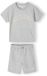 Minoti Kleding Set Jongens T-shirt en Short - Katoen - Grijs